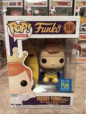 Funko Pop! Freddy Funko Surf's Up! Batman - Funko (Exclusive) #Se w/Protector
